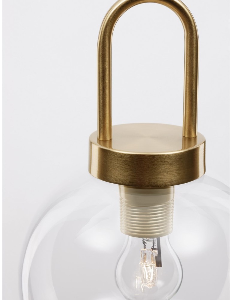 Luces Exclusivas BANES Wisząca Nowoczesna złoty i odcienie złota 1xΕ27 max 12W LE42653