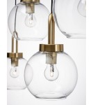 Lampy wiszące - Luces Exclusivas BANES Wisząca Nowoczesna złoty i odcienie złota 4xΕ27 max 12W LE42654 - produkt 5