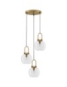 Luces Exclusivas BANES Wisząca Nowoczesna złoty i odcienie złota 3xΕ27 max 12W LE42655