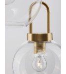 Lampy wiszące - Luces Exclusivas BANES Wisząca Nowoczesna złoty i odcienie złota 3xΕ27 max 12W LE42655 - produkt 5