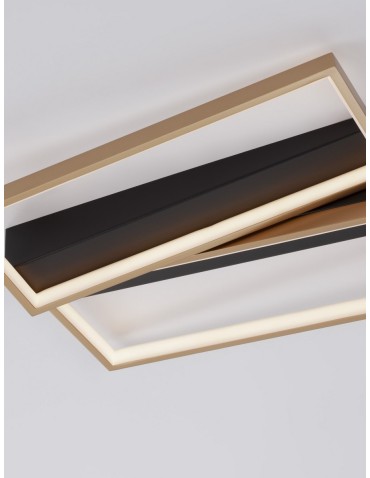 Luces Exclusivas CROIX Sufitowa Nowoczesna czarny 1xLED max 28W 3000K LE42657 - product 2