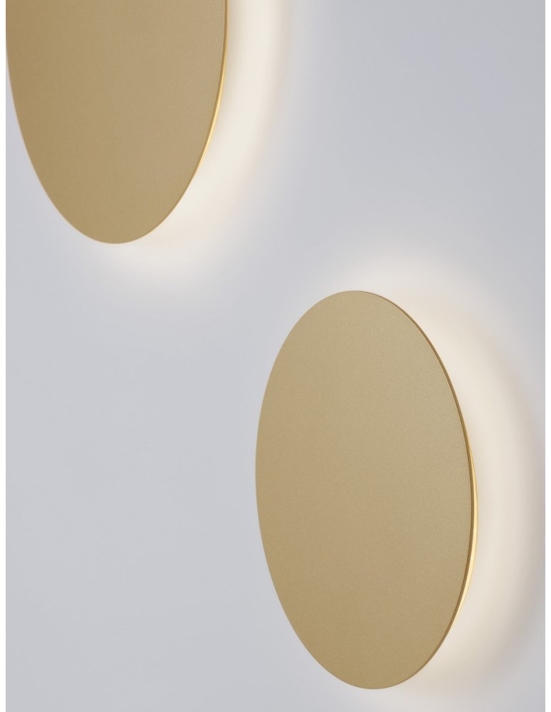 Kinkiety - Luces Exclusivas CHICA Ścienna Nowoczesna złoty i odcienie złota 1xLED max 22,5W 3000K LE42661 - product kolory-swiatla.pl 5