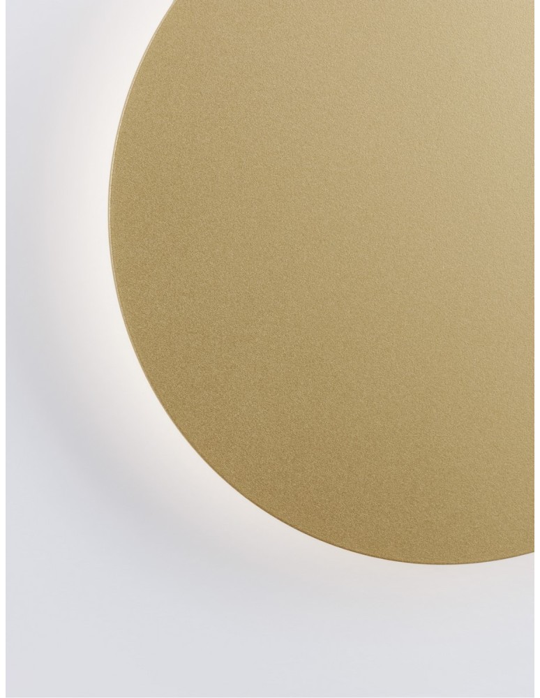 Kinkiety - Luces Exclusivas CHICA Ścienna Nowoczesna złoty i odcienie złota 1xLED max 12W 3000K LE42664 - produkt kolory-swiatla.pl 4