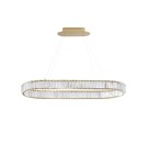 Lampy wiszące - Luces Exclusivas BAUTA Wisząca Nowoczesna złoty i odcienie złota 1xLED max 48W 3500K LE42672 - produkt 1