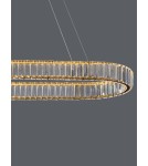 Lampy wiszące - Luces Exclusivas BAUTA Wisząca Nowoczesna złoty i odcienie złota 1xLED max 48W 3500K LE42672 - produkt 2