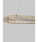 Lampy wiszące - Luces Exclusivas BAUTA Wisząca Nowoczesna złoty i odcienie złota 1xLED max 48W 3500K LE42672 - produkt 5