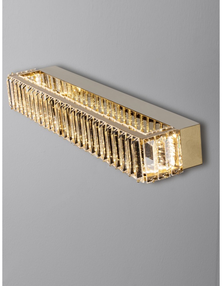 Kinkiety - Luces Exclusivas BAUTA Ścienna Nowoczesna złoty i odcienie złota 1xLED max 19W 3500K LE42673 - produkt kolory-swiatla.pl 5