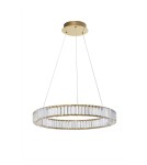 Lampy wiszące - Luces Exclusivas BAUTA Wisząca Nowoczesna złoty i odcienie złota 1xLED max 40W 3500K LE42674 - produkt 1