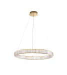 Lampy wiszące - Luces Exclusivas BAUTA Wisząca Nowoczesna złoty i odcienie złota 1xLED max 47W 3500K LE42675 - produkt 1