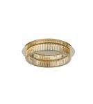 Lampy sufitowe glamour - Luces Exclusivas BAUTA Sufitowa Nowoczesna złoty i odcienie złota 1xLED max 29W 3500K LE42678 - produkt 1