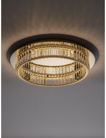 Luces Exclusivas BAUTA Sufitowa Nowoczesna złoty i odcienie złota 1xLED max 29W 3500K LE42678 - produkt 2