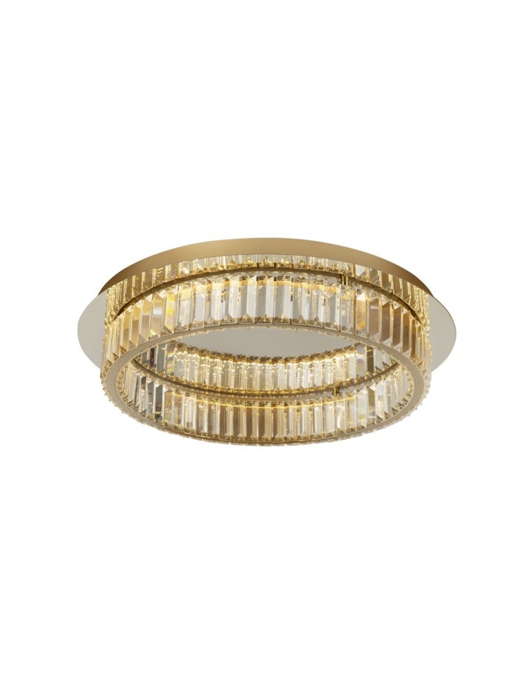 Lampy sufitowe glamour - Luces Exclusivas BAUTA Sufitowa Nowoczesna złoty i odcienie złota 1xLED max 40W 3500K LE42679 - produkt kolory-swiatla.pl 1