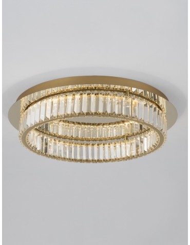 Luces Exclusivas BAUTA Sufitowa Nowoczesna złoty i odcienie złota 1xLED max 40W 3500K LE42679 - produkt 2