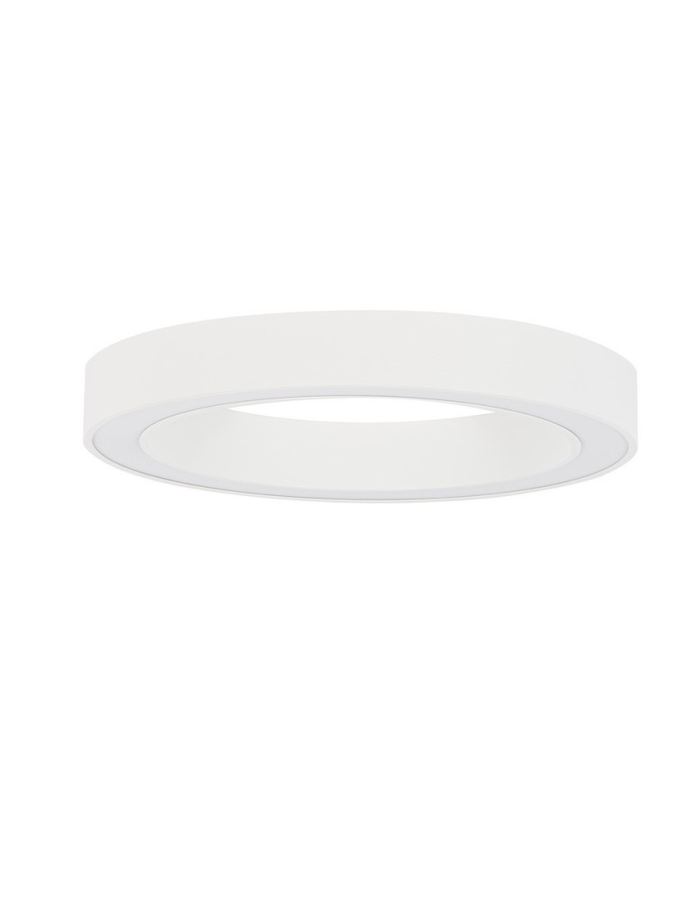 Lampy sufitowe ringi - Luces Exclusivas CLARO Sufitowa Nowoczesna biały 1xLED max 50W 3000-4000K LE42684 - produkt kolory-swiatla.pl 1