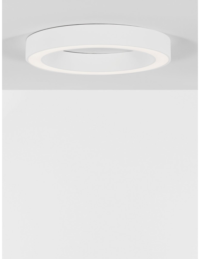 Luces Exclusivas CLARO Sufitowa Nowoczesna biały 1xLED max 50W 3000-4000K LE42684