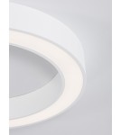 Lampy sufitowe ringi - Luces Exclusivas CLARO Sufitowa Nowoczesna biały 1xLED max 50W 3000-4000K LE42684 - product 3