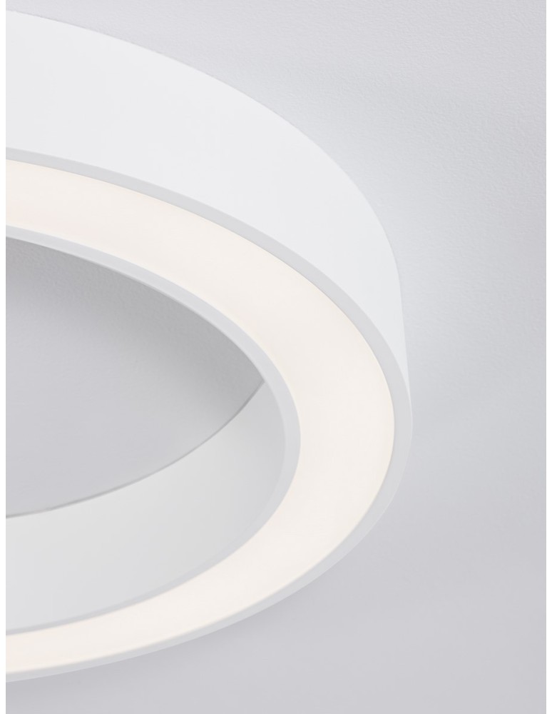 Luces Exclusivas CLARO Sufitowa Nowoczesna biały 1xLED max 50W 3000-4000K LE42684