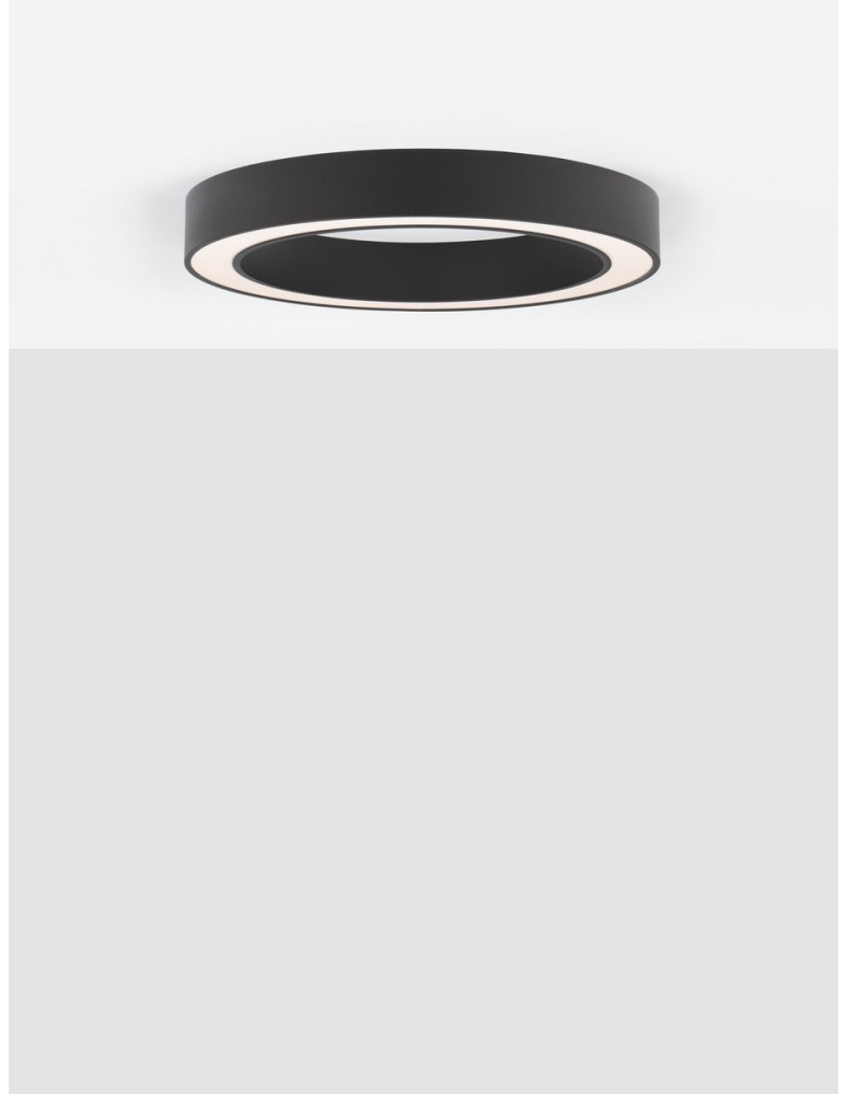 Luces Exclusivas CLARO Sufitowa Nowoczesna czarny 1xLED max 50W 3000-4000K LE42685