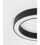 Lampy sufitowe ringi - Luces Exclusivas CLARO Sufitowa Nowoczesna czarny 1xLED max 50W 3000-4000K LE42685 - produkt 3