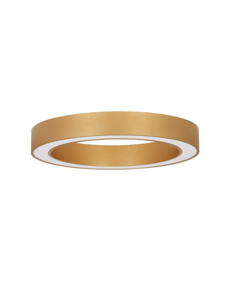 Lampy sufitowe ringi - Luces Exclusivas CLARO Sufitowa Nowoczesna złoty i odcienie złota 1xLED max 50W 3000-4000K LE42686 - produkt kolory-swiatla.pl 1