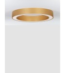 Lampy sufitowe ringi - Luces Exclusivas CLARO Sufitowa Nowoczesna złoty i odcienie złota 1xLED max 50W 3000-4000K LE42686 - product 3