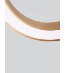 Lampy sufitowe ringi - Luces Exclusivas CLARO Sufitowa Nowoczesna złoty i odcienie złota 1xLED max 50W 3000-4000K LE42686 - product 5