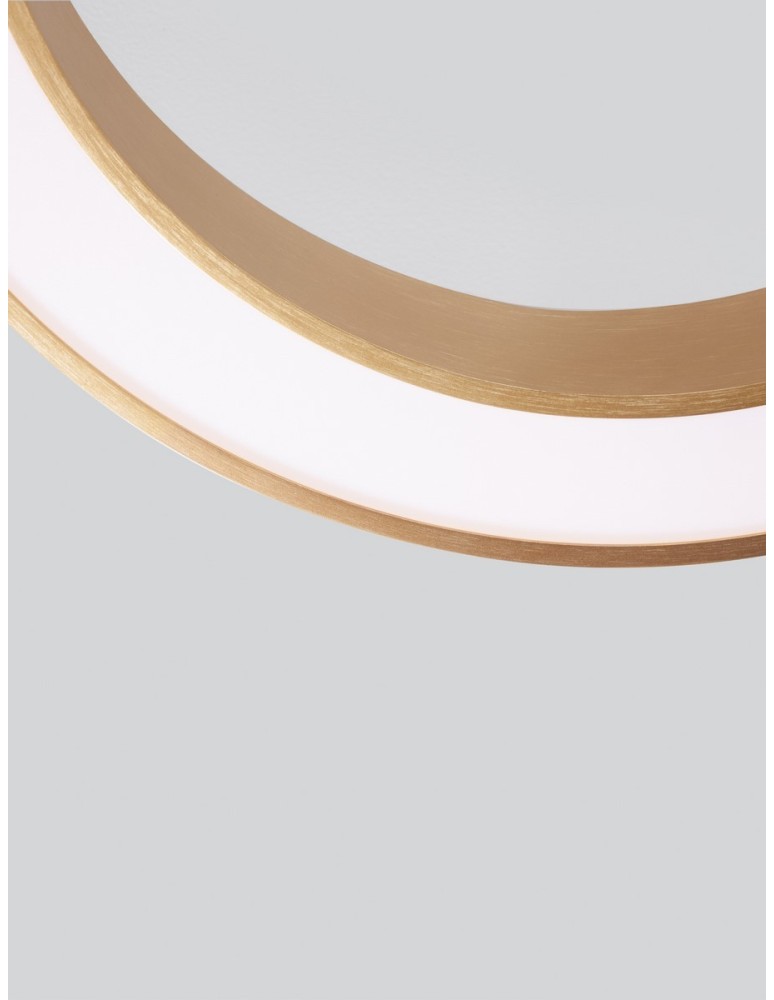 Luces Exclusivas CLARO Sufitowa Nowoczesna złoty i odcienie złota 1xLED max 50W 3000-4000K LE42686