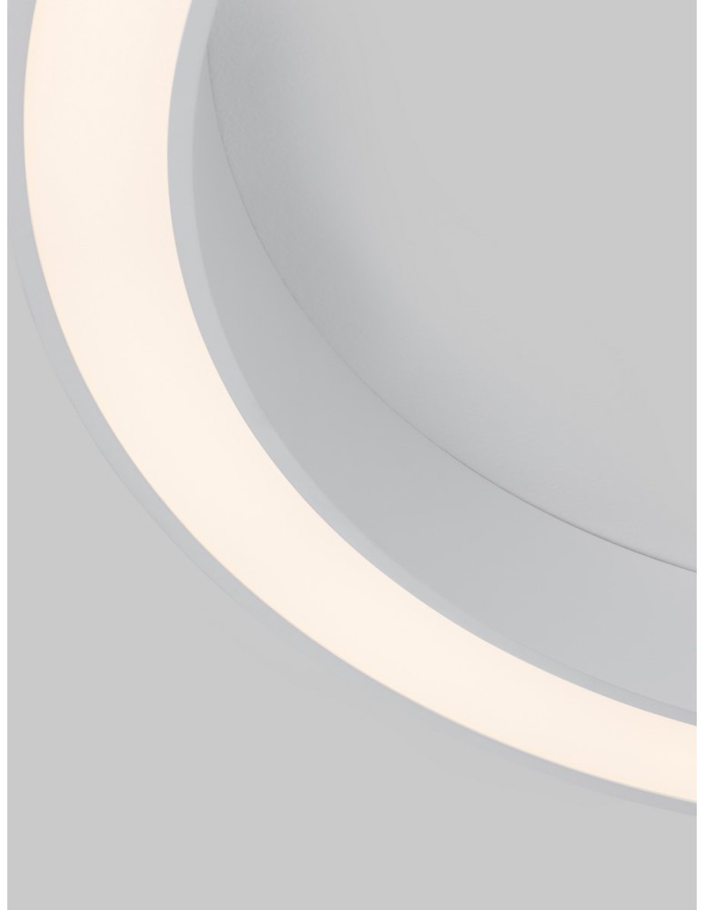 Luces Exclusivas CLARO Sufitowa Nowoczesna biały 1xLED max 60W 3000-4000K LE42687