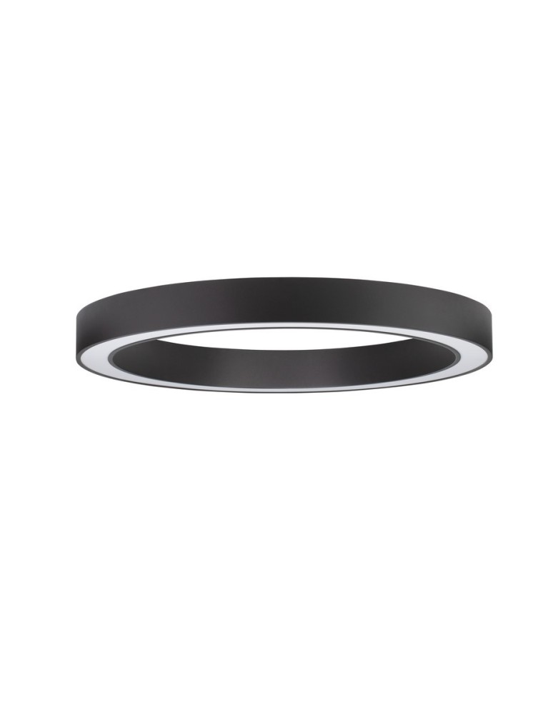 Lampy sufitowe ringi - Luces Exclusivas CLARO Sufitowa Nowoczesna czarny 1xLED max 60W 3000-4000K LE42688 - produkt kolory-swiatla.pl 1