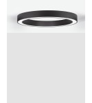 Lampy sufitowe ringi - Luces Exclusivas CLARO Sufitowa Nowoczesna czarny 1xLED max 60W 3000-4000K LE42688 - produkt 2