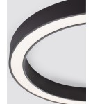 Lampy sufitowe ringi - Luces Exclusivas CLARO Sufitowa Nowoczesna czarny 1xLED max 60W 3000-4000K LE42688 - produkt 3