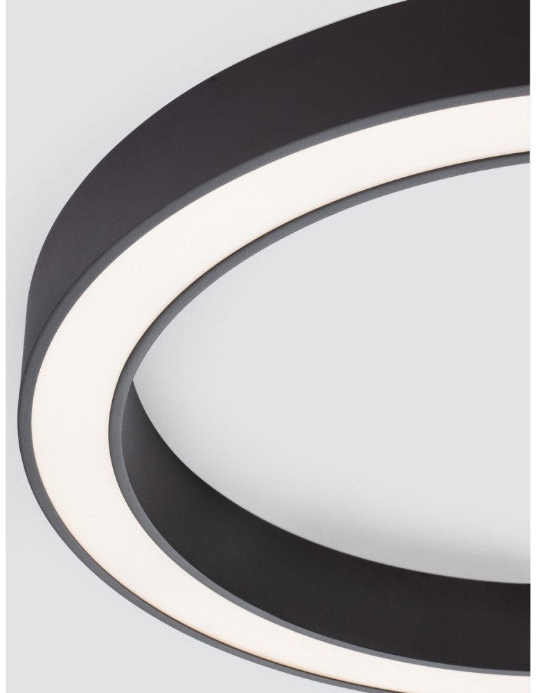 Luces Exclusivas CLARO Sufitowa Nowoczesna czarny 1xLED max 60W 3000-4000K LE42688