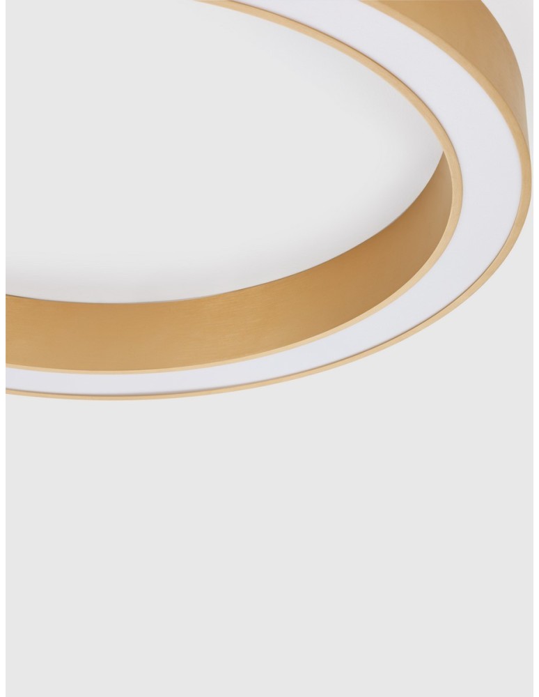 Luces Exclusivas CLARO Sufitowa Nowoczesna złoty i odcienie złota 1xLED max 60W 3000-4000K LE42689