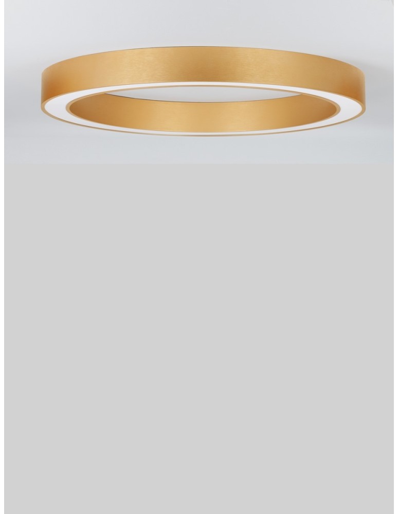 Luces Exclusivas CLARO Sufitowa Nowoczesna złoty i odcienie złota 1xLED max 60W 3000-4000K LE42689