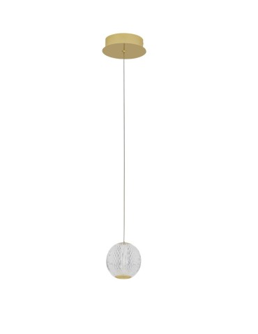 Luces Exclusivas CANA Wisząca Nowoczesna złoty i odcienie złota 1xLED max 4,2W 3200K LE42690
