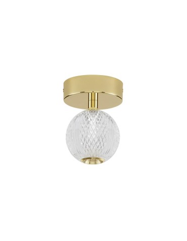 Luces Exclusivas CANA Sufitowa Nowoczesna złoty i odcienie złota 1xLED max 4W 3200K LE42691