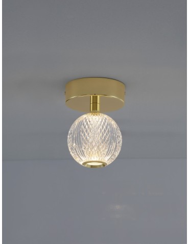 Luces Exclusivas CANA Sufitowa Nowoczesna złoty i odcienie złota 1xLED max 4W 3200K LE42691 - produkt 2