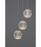 Lampy wiszące - Luces Exclusivas CANA Wisząca Nowoczesna złoty i odcienie złota 1xLED max 15W 3200K LE42692 - produkt 4