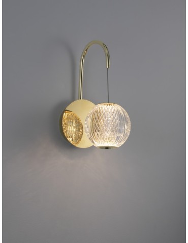 Luces Exclusivas CANA Ścienna Nowoczesna złoty i odcienie złota 1xLED max 4,2W 3200K LE42695 - product 2