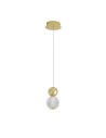 Luces Exclusivas PONCE Wisząca Nowoczesna złoty i odcienie złota 1xLED max 4W 3200K LE42698