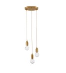 Lampy wiszące - Luces Exclusivas BANI Wisząca Nowoczesna czarny 3xG9 max 6W LE42710 - produkt 1