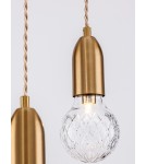 Lampy wiszące - Luces Exclusivas BANI Wisząca Nowoczesna czarny 3xG9 max 6W LE42710 - produkt 2