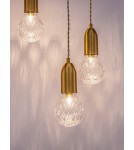 Lampy wiszące - Luces Exclusivas BANI Wisząca Nowoczesna czarny 3xG9 max 6W LE42710 - produkt 4