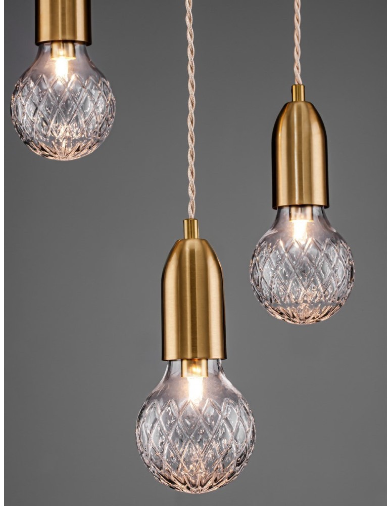 Luces Exclusivas BANI Wisząca Nowoczesna czarny 3xG9 max 6W LE42710