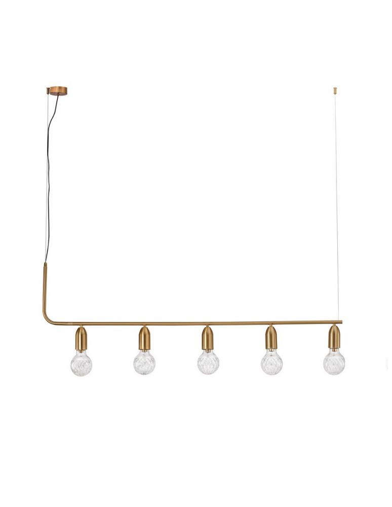 Lampy wiszące - Luces Exclusivas BANI Wisząca Nowoczesna czarny 5xG9 max 6W LE42712 - produkt kolory-swiatla.pl 1