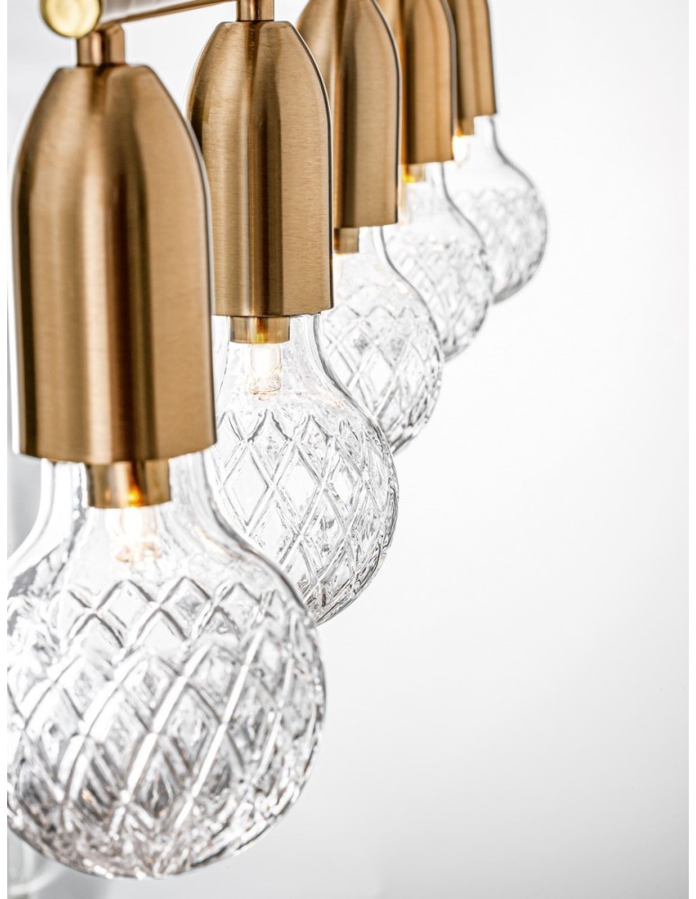 Luces Exclusivas BANI Wisząca Nowoczesna czarny 5xG9 max 6W LE42712