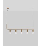 Lampy wiszące - Luces Exclusivas BANI Wisząca Nowoczesna czarny 5xG9 max 6W LE42712 - product 3