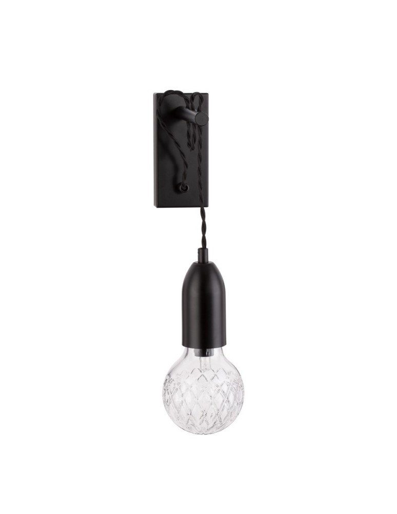 Kinkiety - Luces Exclusivas BANI Ścienna Nowoczesna czarny 1xG9 max 6W LE42713 - produkt kolory-swiatla.pl 1