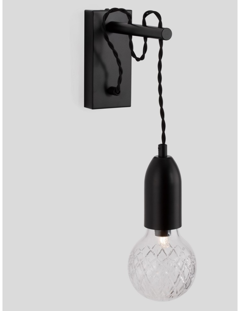Kinkiety - Luces Exclusivas BANI Ścienna Nowoczesna czarny 1xG9 max 6W LE42713 - product kolory-swiatla.pl 3