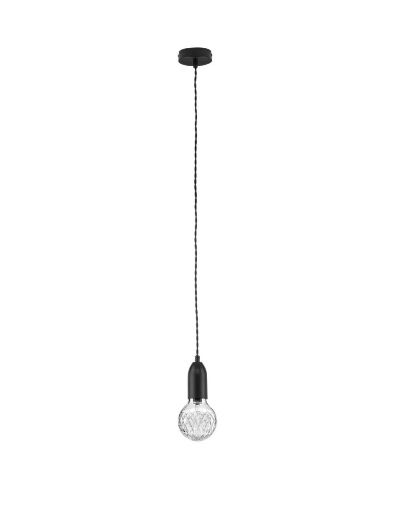 Luces Exclusivas BANI Wisząca Nowoczesna czarny 1xG9 max 6W LE42714